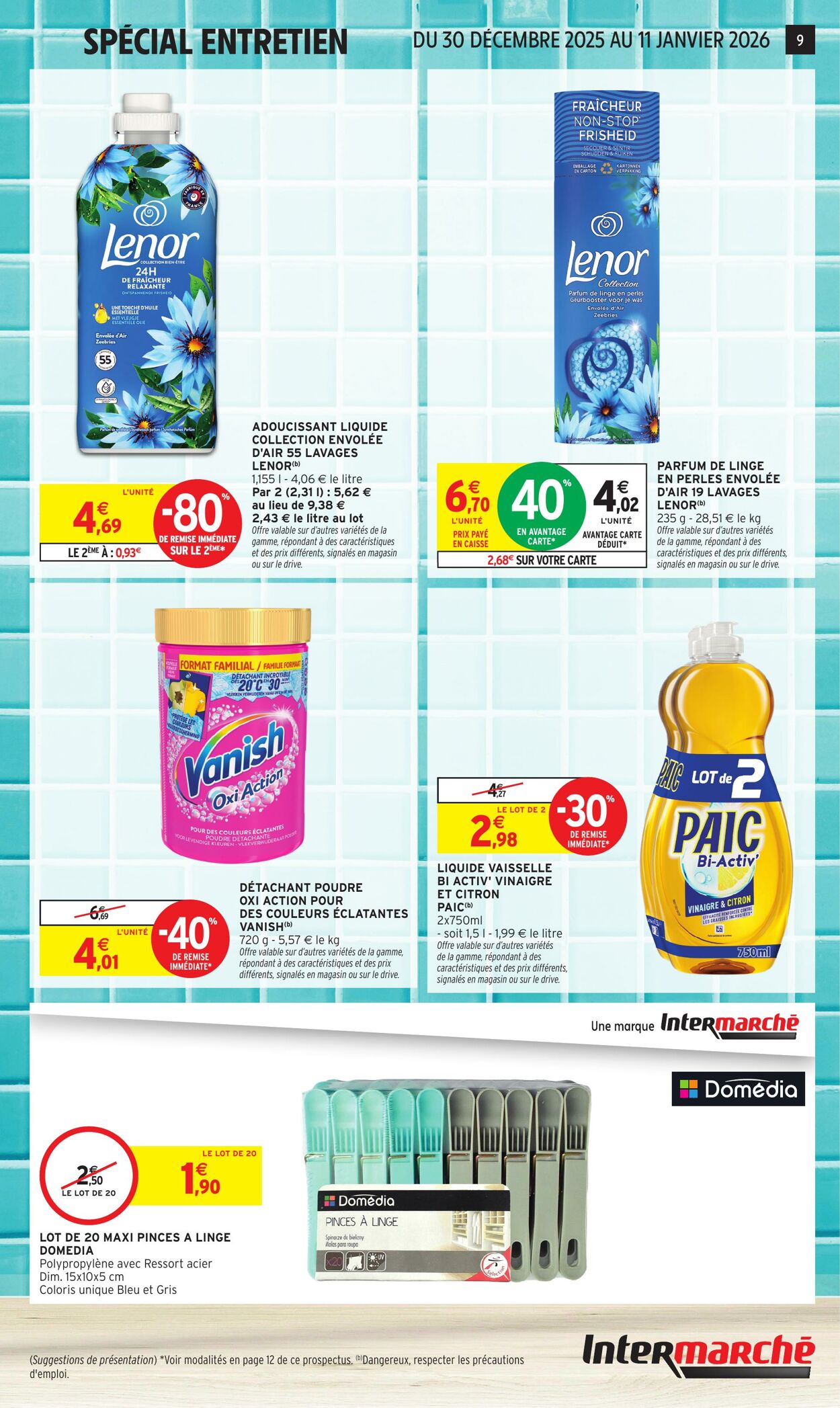 Catalogue Intermarché 30.12.2025 - 11.01.2026