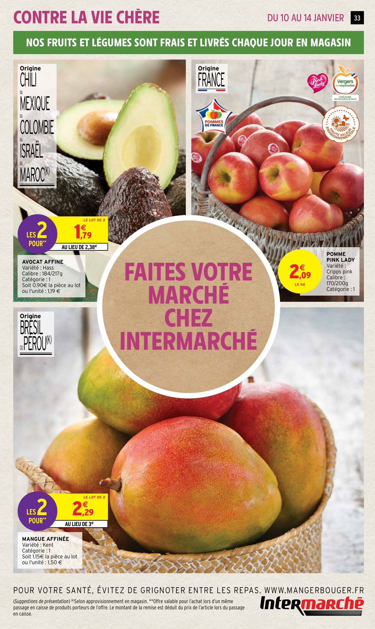 Catalogue Intermarché 10.01.2023 - 22.01.2023