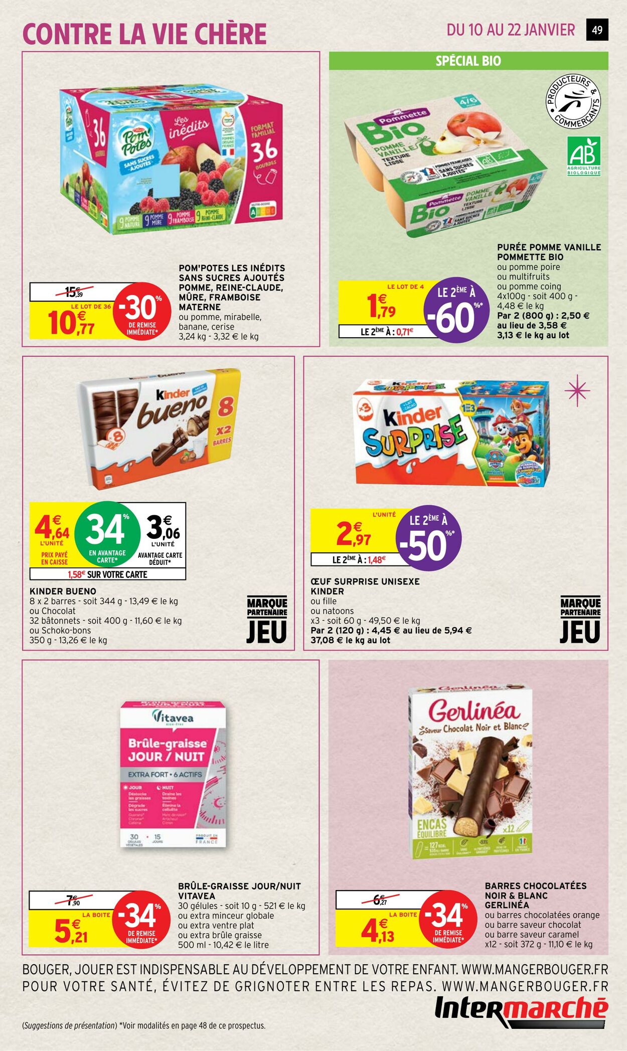 Catalogue Intermarché 10.01.2023 - 22.01.2023