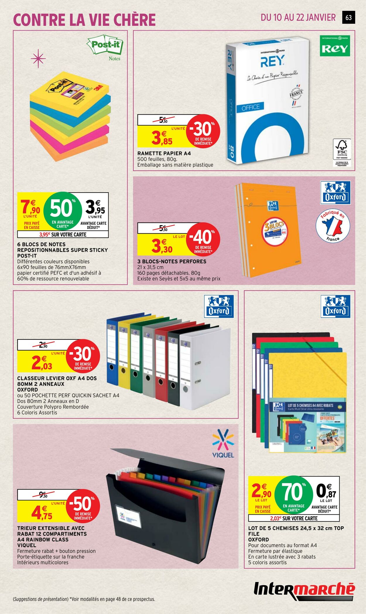 Catalogue Intermarché 10.01.2023 - 22.01.2023