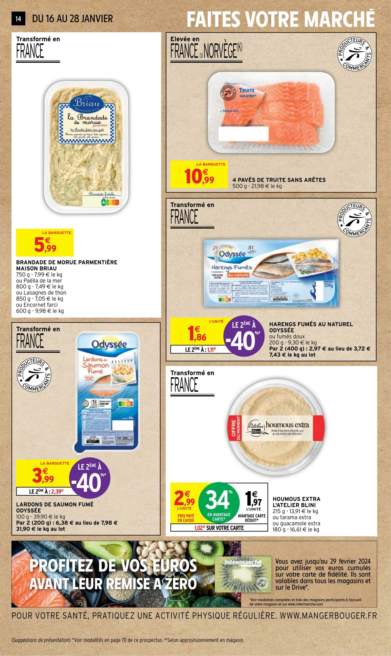 Catalogue Intermarché 16.01.2024 - 28.01.2024