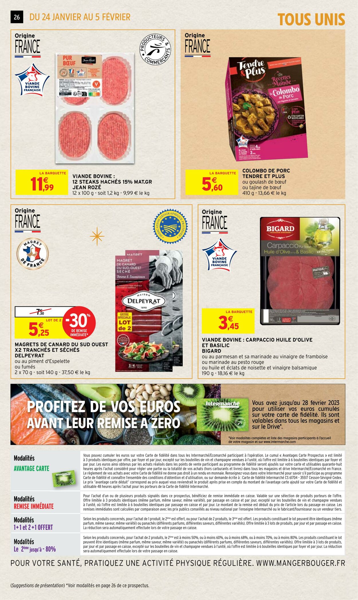 Catalogue Intermarché 24.01.2023 - 05.02.2023