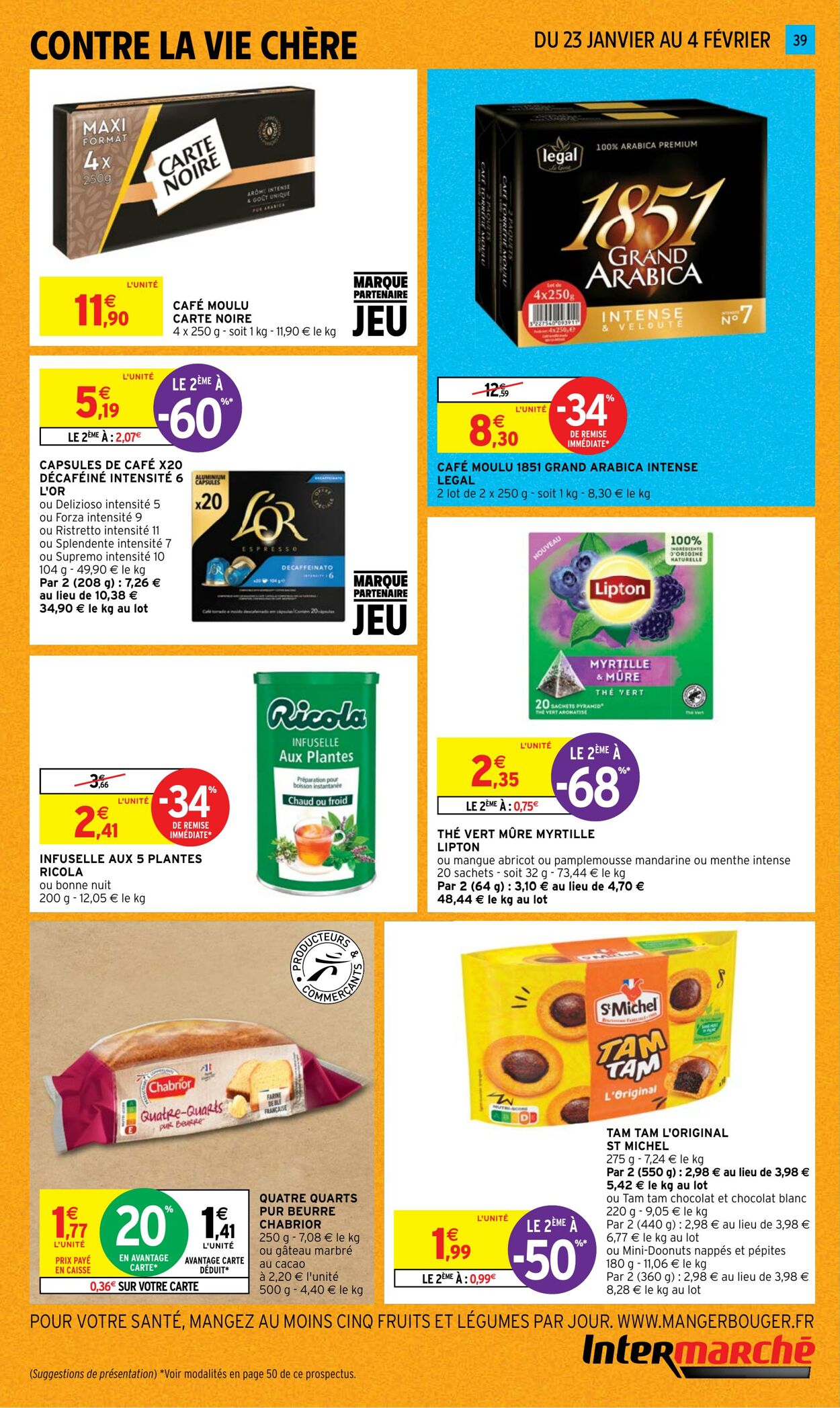 Catalogue Intermarché 23.01.2024 - 04.02.2024