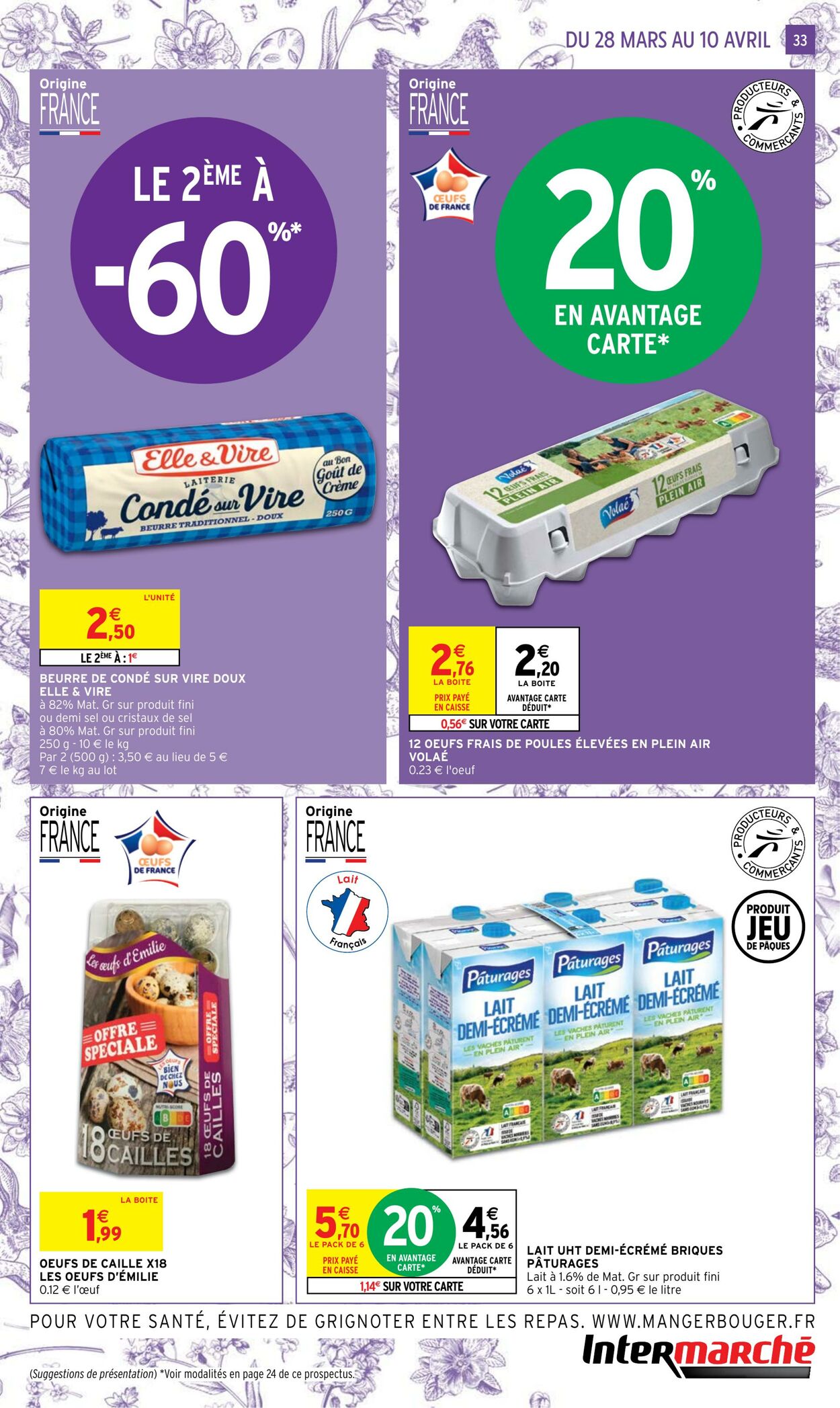 Catalogue Intermarché 28.03.2023 - 10.04.2023