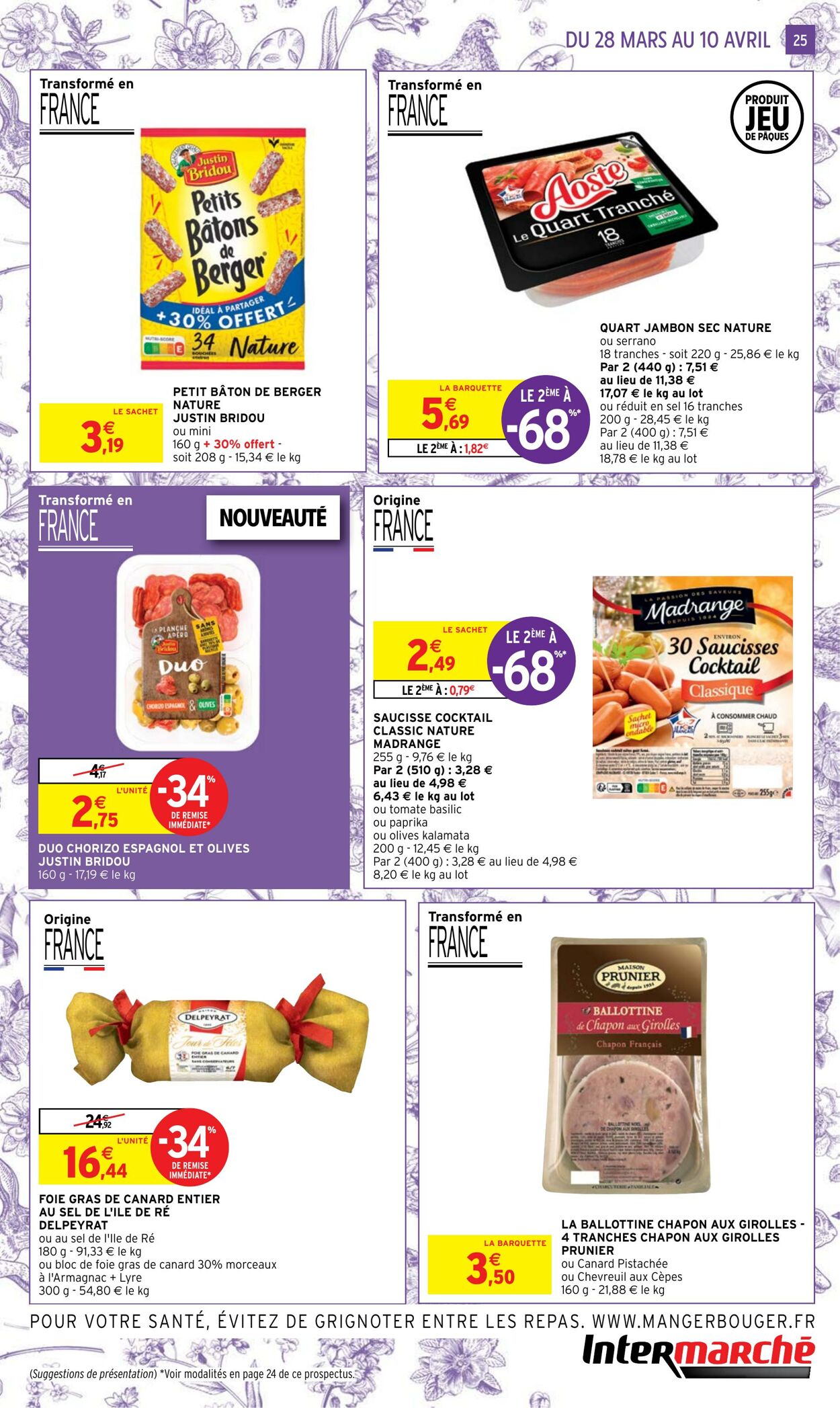 Catalogue Intermarché 28.03.2023 - 10.04.2023