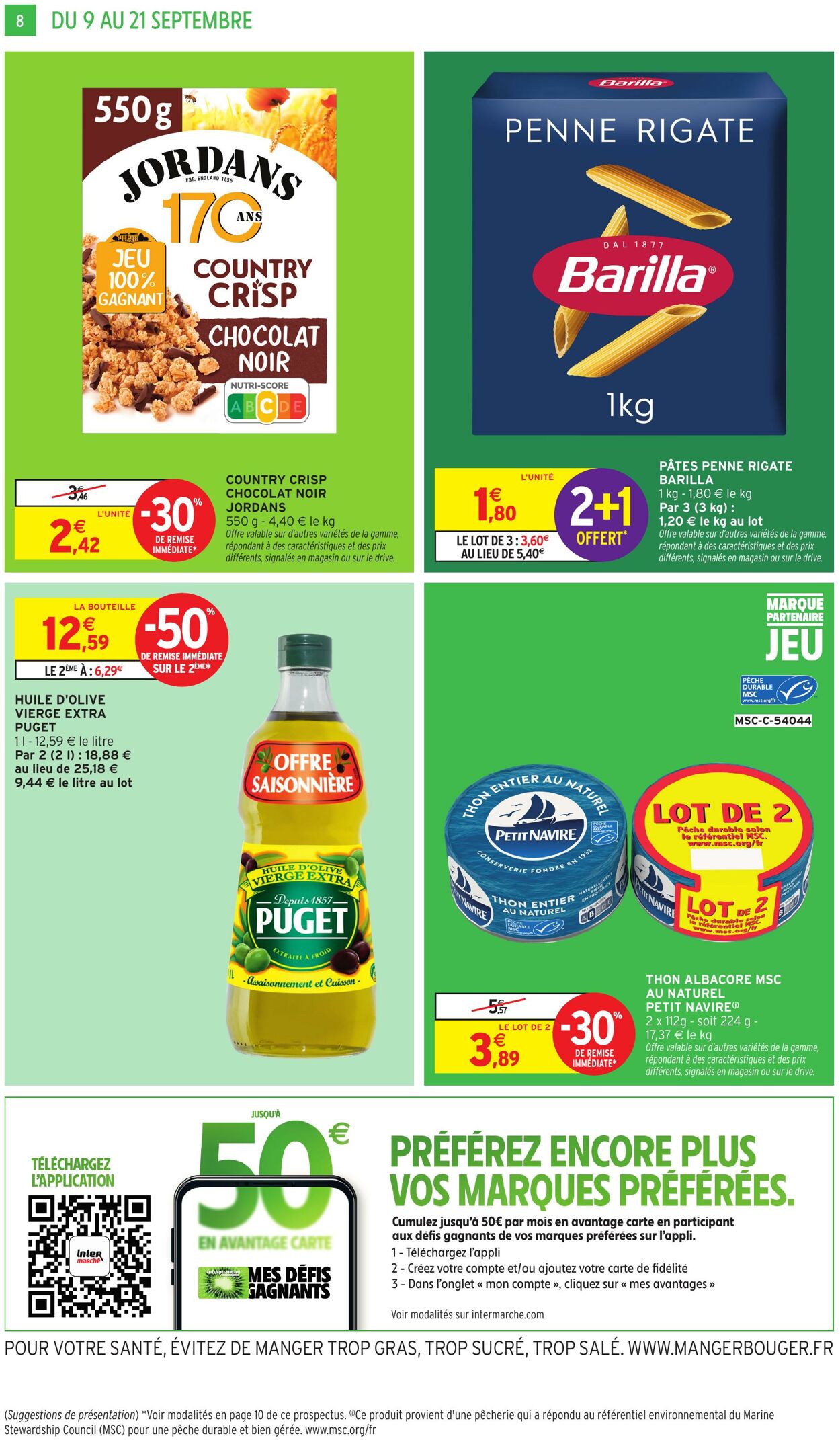 Catalogue Intermarché 09.09.2025 - 21.09.2025
