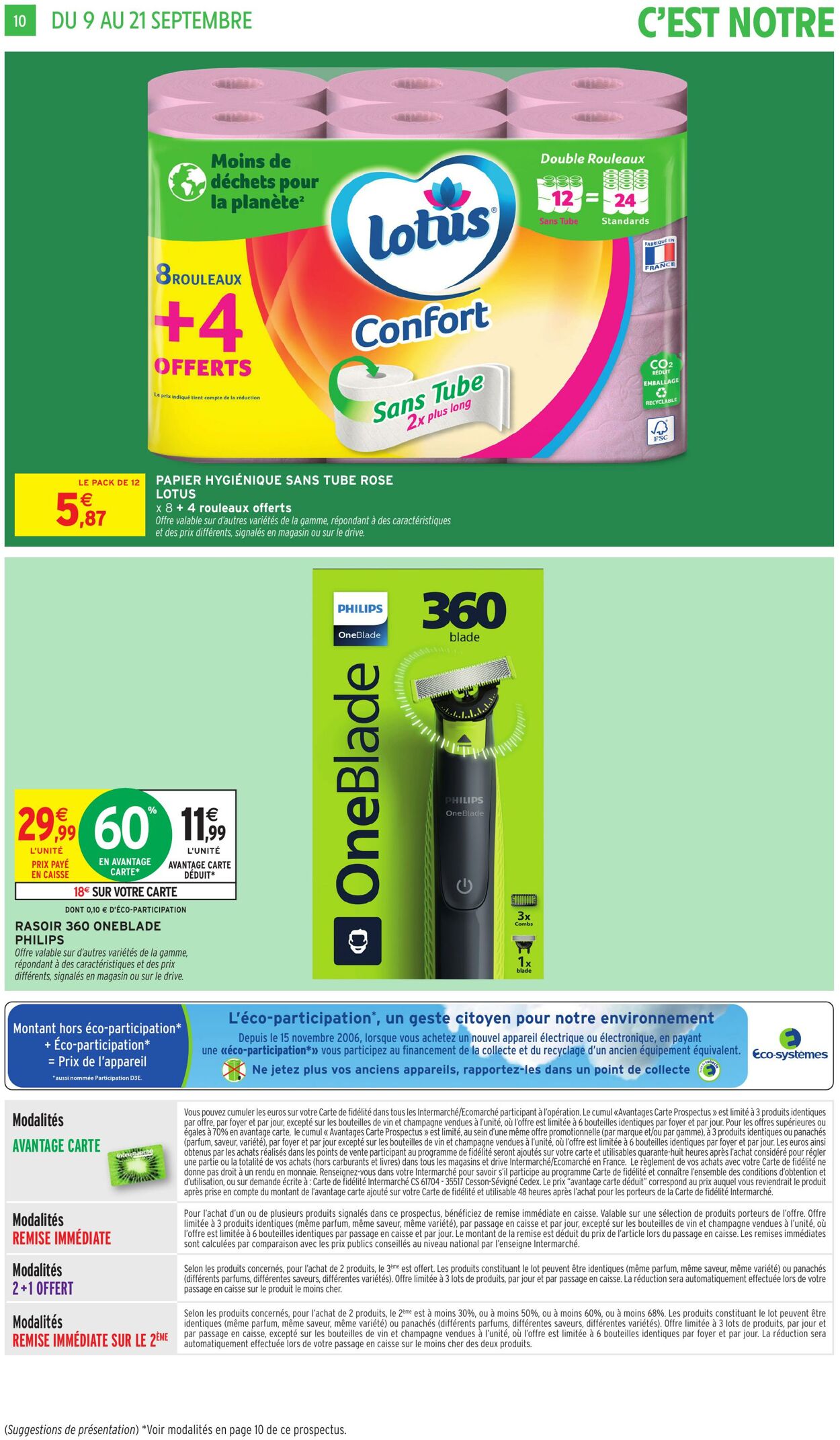 Catalogue Intermarché 09.09.2025 - 21.09.2025