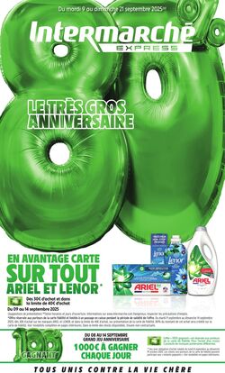 Catalogue Intermarché 09.09.2025 - 21.09.2025