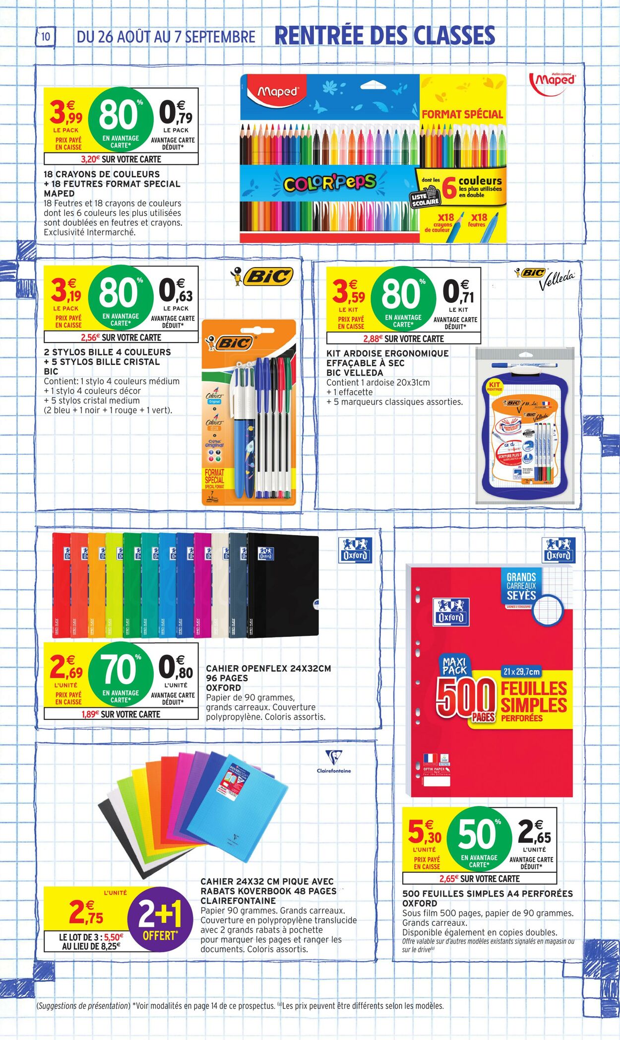 Catalogue Intermarché 26.08.2025 - 07.09.2025