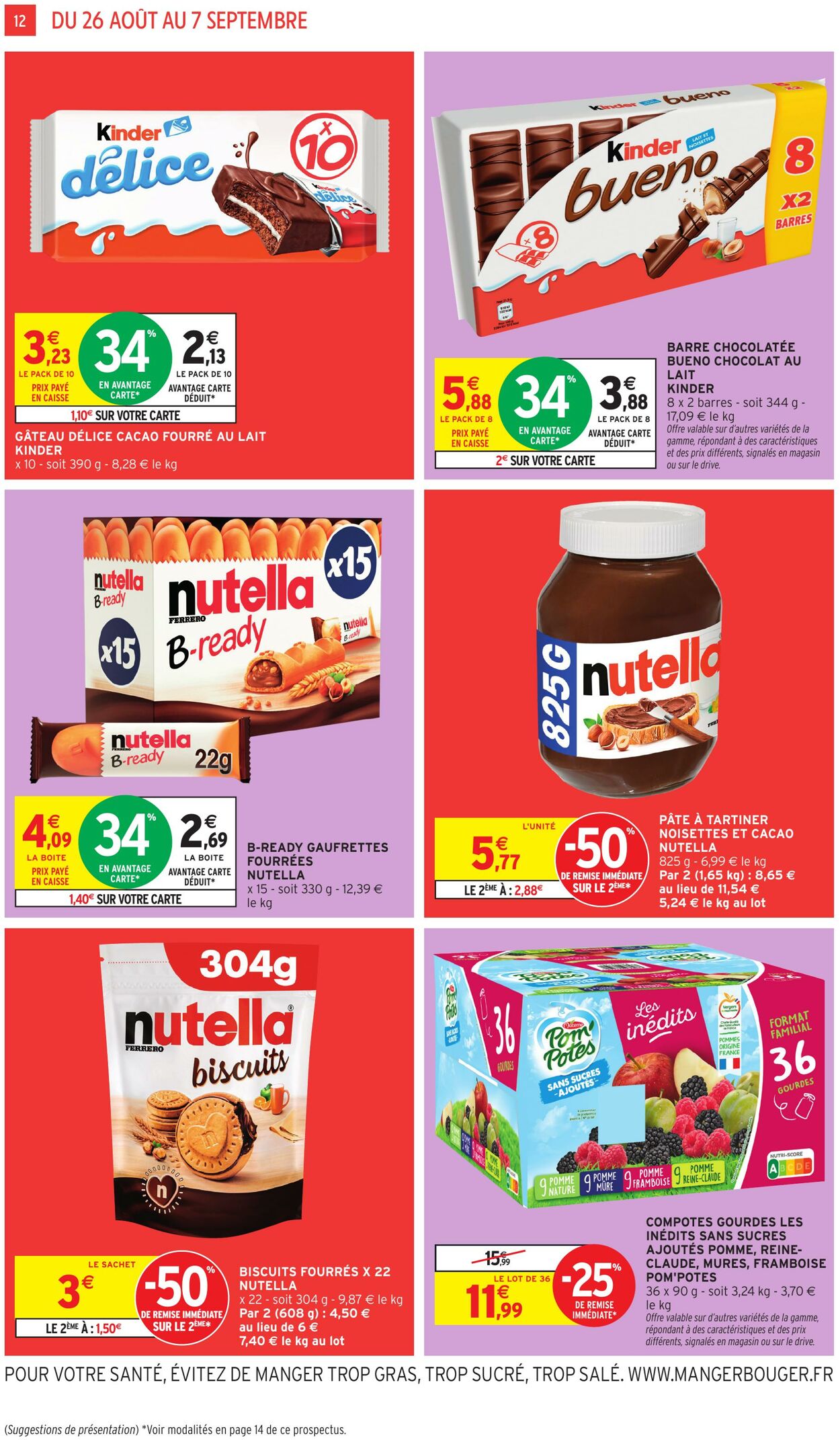 Catalogue Intermarché 26.08.2025 - 07.09.2025