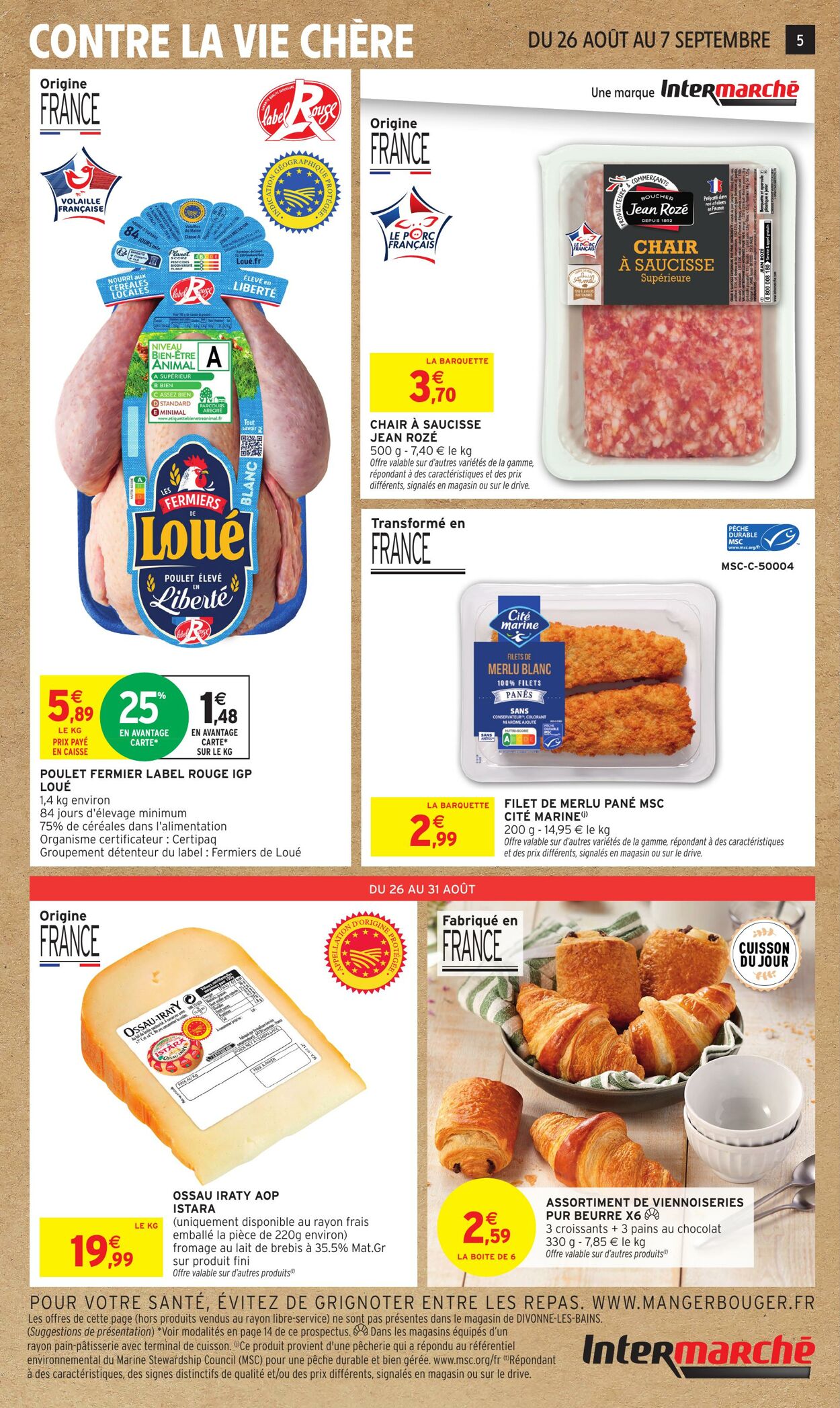 Catalogue Intermarché 26.08.2025 - 07.09.2025