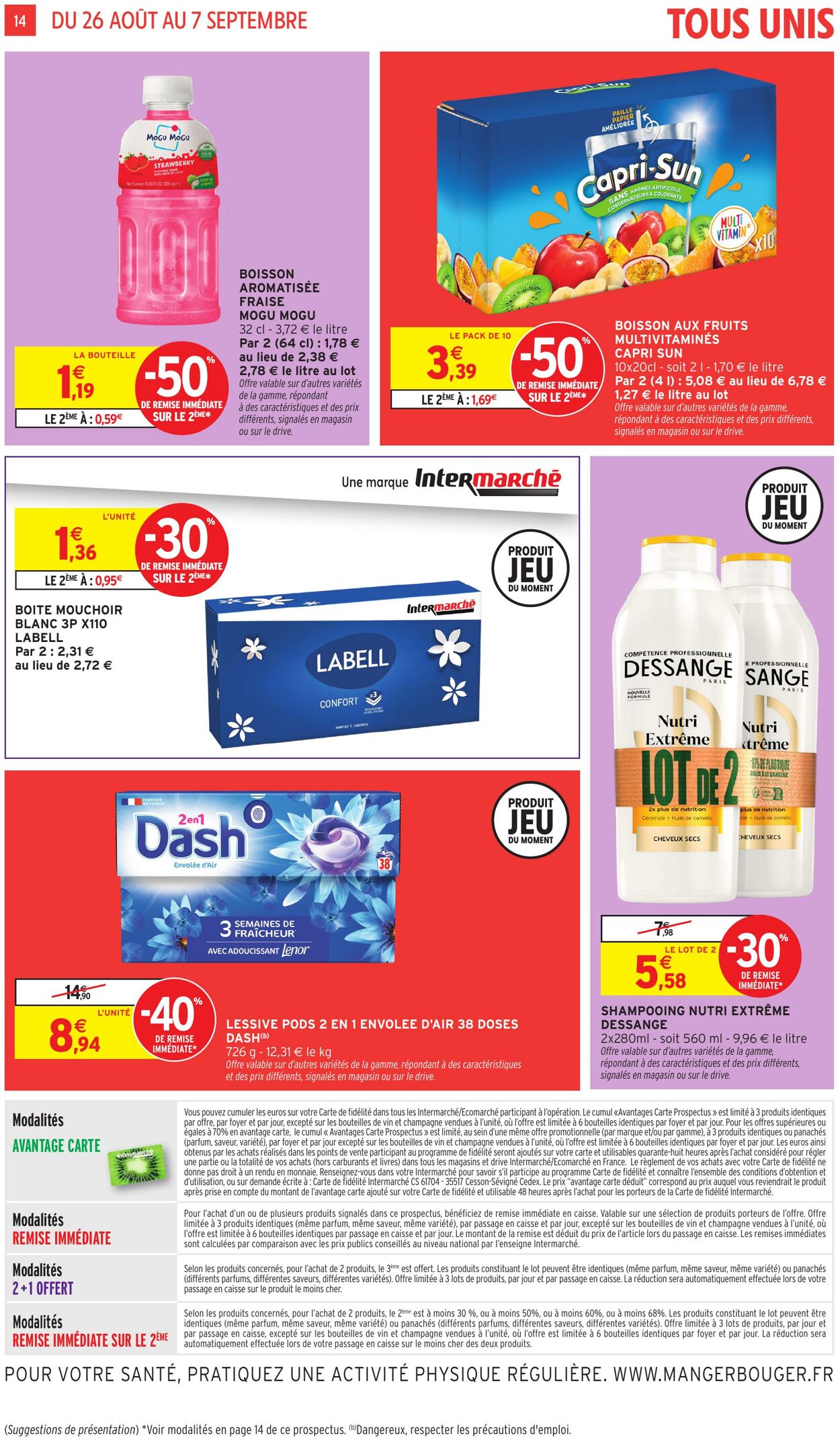 Catalogue Intermarché 26.08.2025 - 07.09.2025
