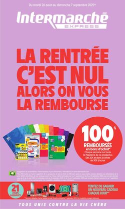 Catalogue Intermarché 26.08.2025 - 07.09.2025