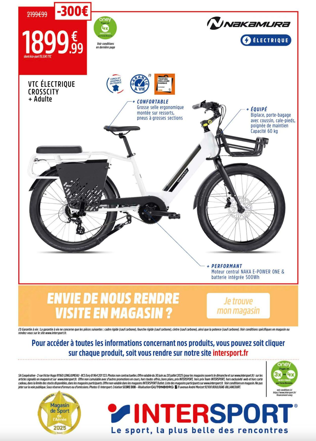 Catalogue Intersport 30.06.2025 - 06.07.2025