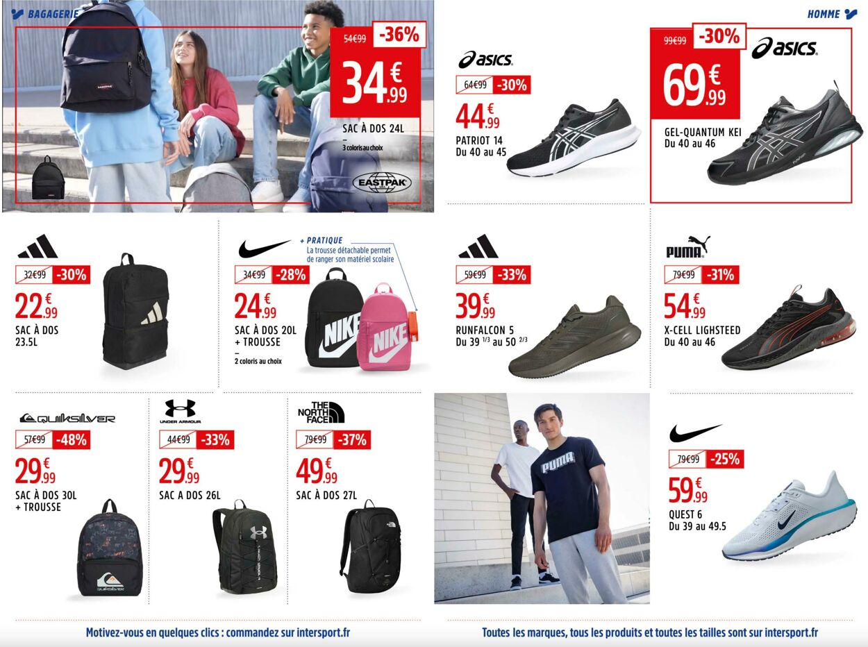 Catalogue Intersport 25.07.2025 - 08.08.2025