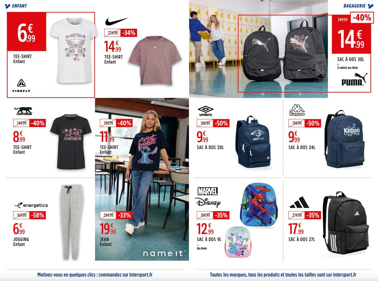 Catalogue Intersport 25.07.2025 - 08.08.2025
