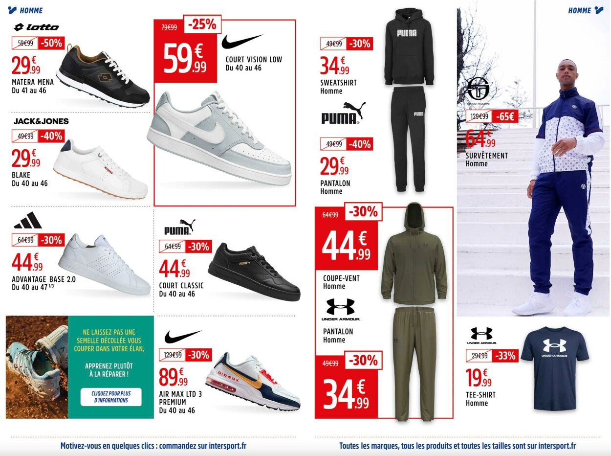 Catalogue Intersport 25.07.2025 - 08.08.2025