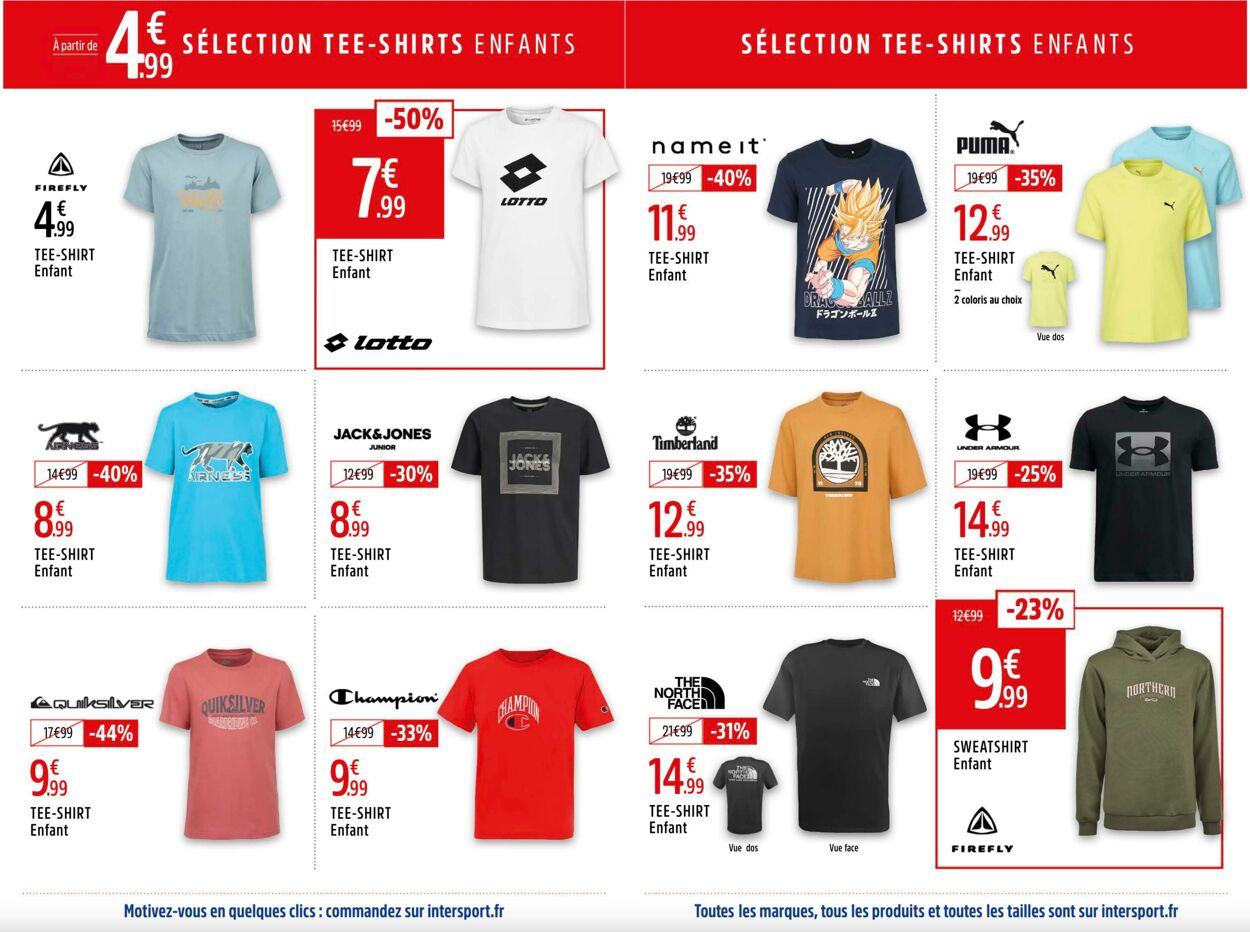 Catalogue Intersport 25.07.2025 - 08.08.2025