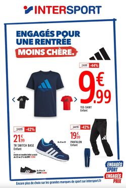 Catalogue Intersport 25.07.2025 - 08.08.2025