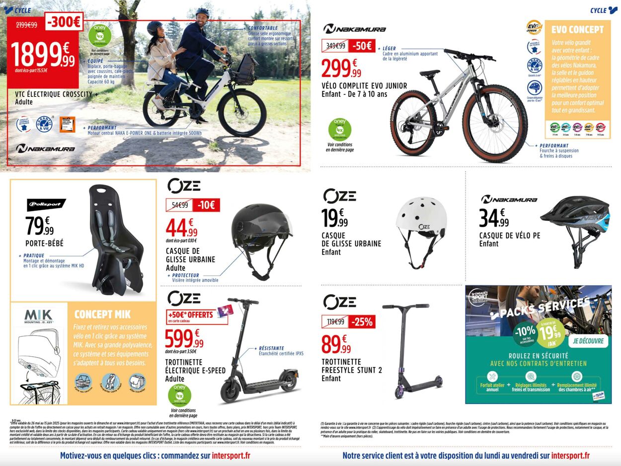 Catalogue Intersport 28.05.2025 - 04.06.2025