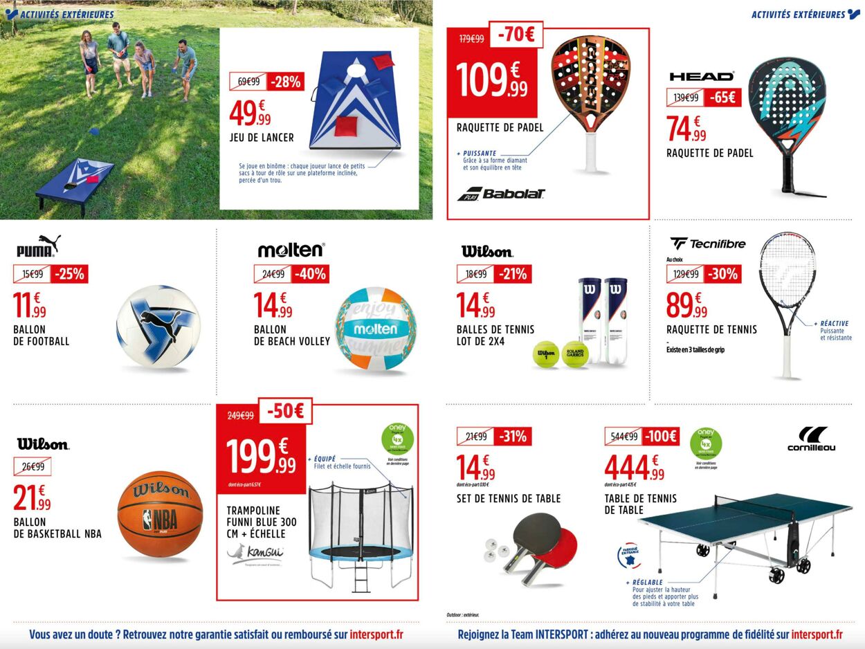 Catalogue Intersport 28.05.2025 - 04.06.2025