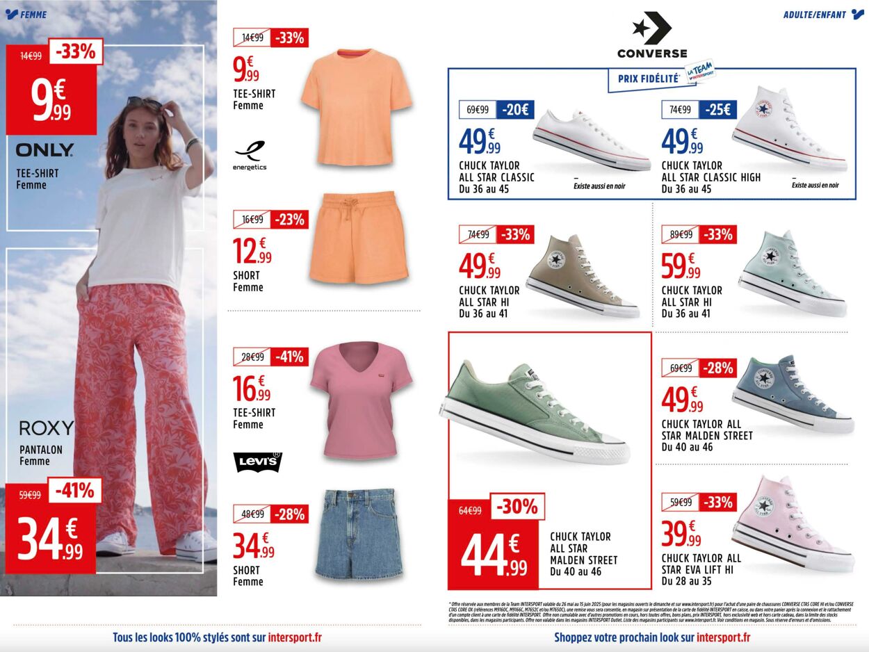 Catalogue Intersport 28.05.2025 - 04.06.2025