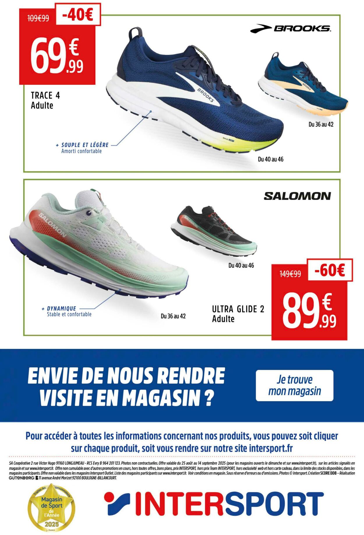 Catalogue Intersport 25.08.2025 - 01.09.2025