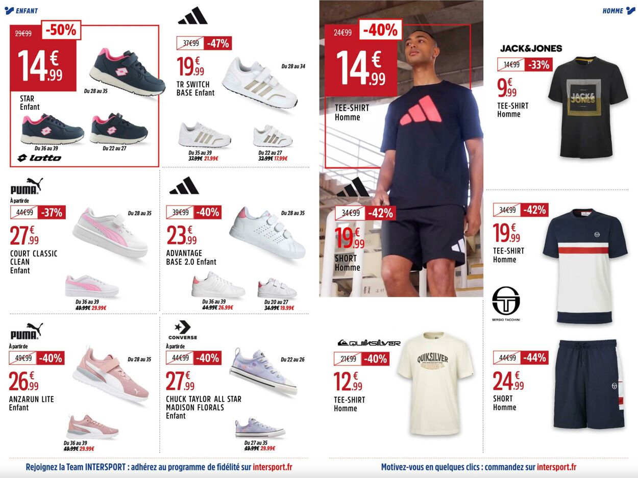 Catalogue Intersport 13.07.2025 - 27.07.2025