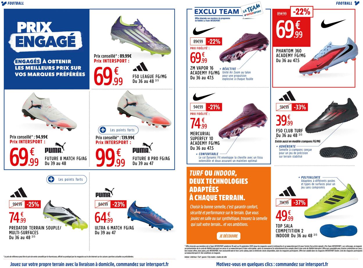 Catalogue Intersport 14.08.2025 - 28.08.2025