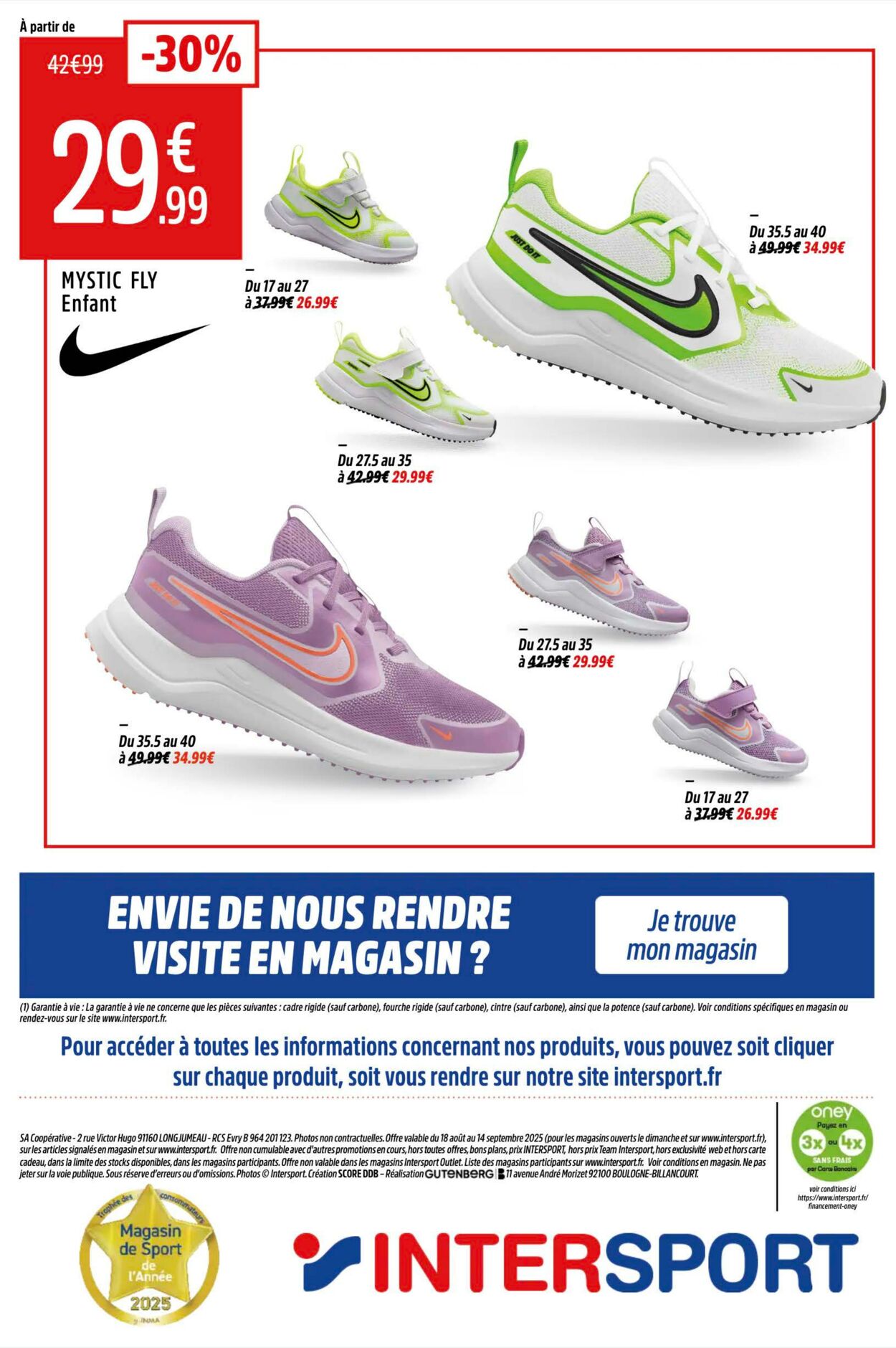 Catalogue Intersport 14.08.2025 - 28.08.2025