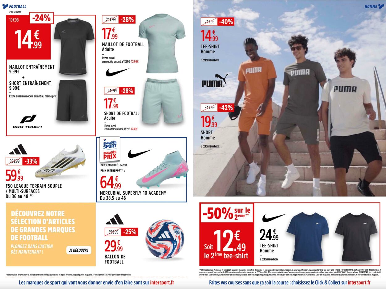 Catalogue Intersport 25.05.2025 - 08.06.2025