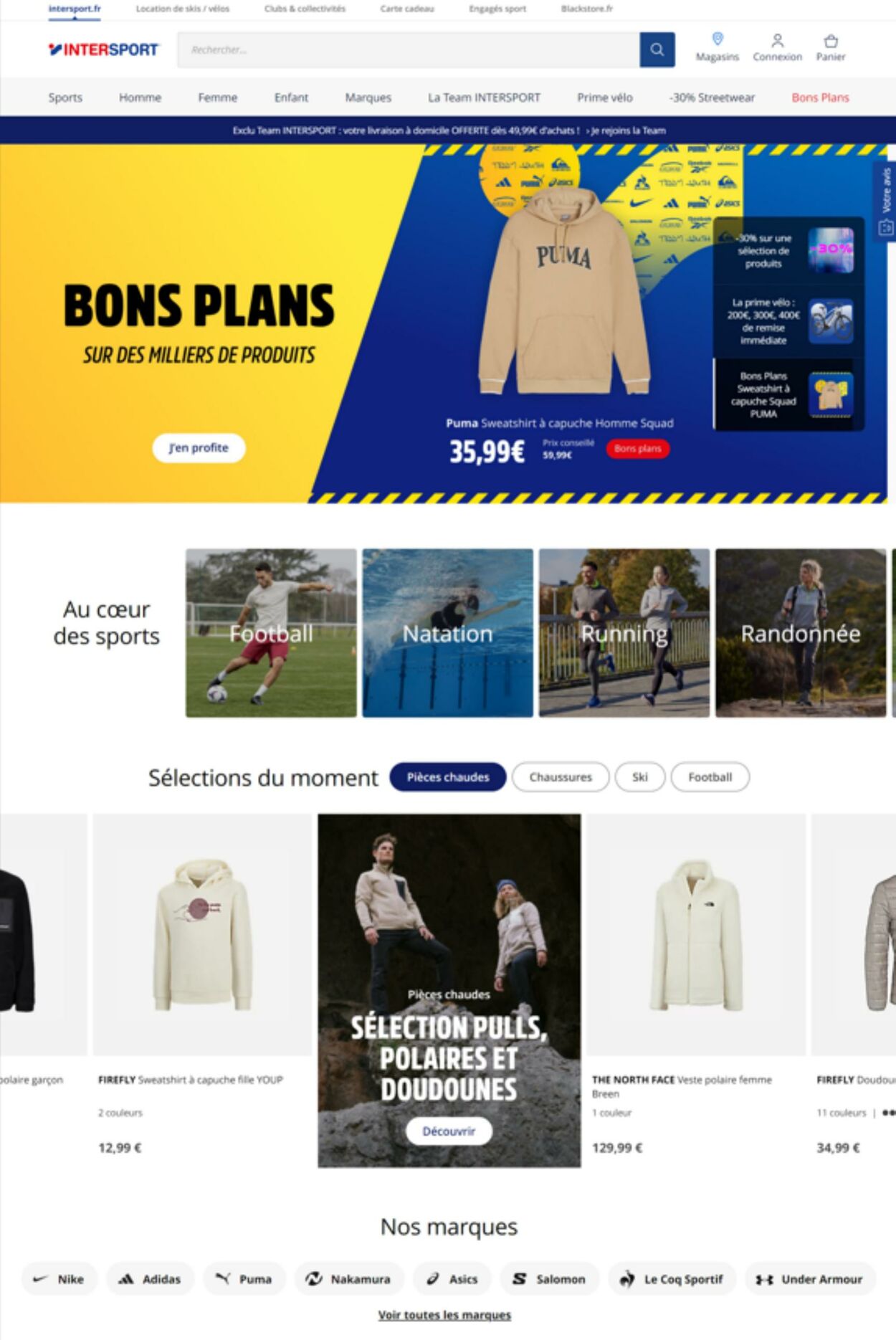 Intersport Catalogues promotionnels