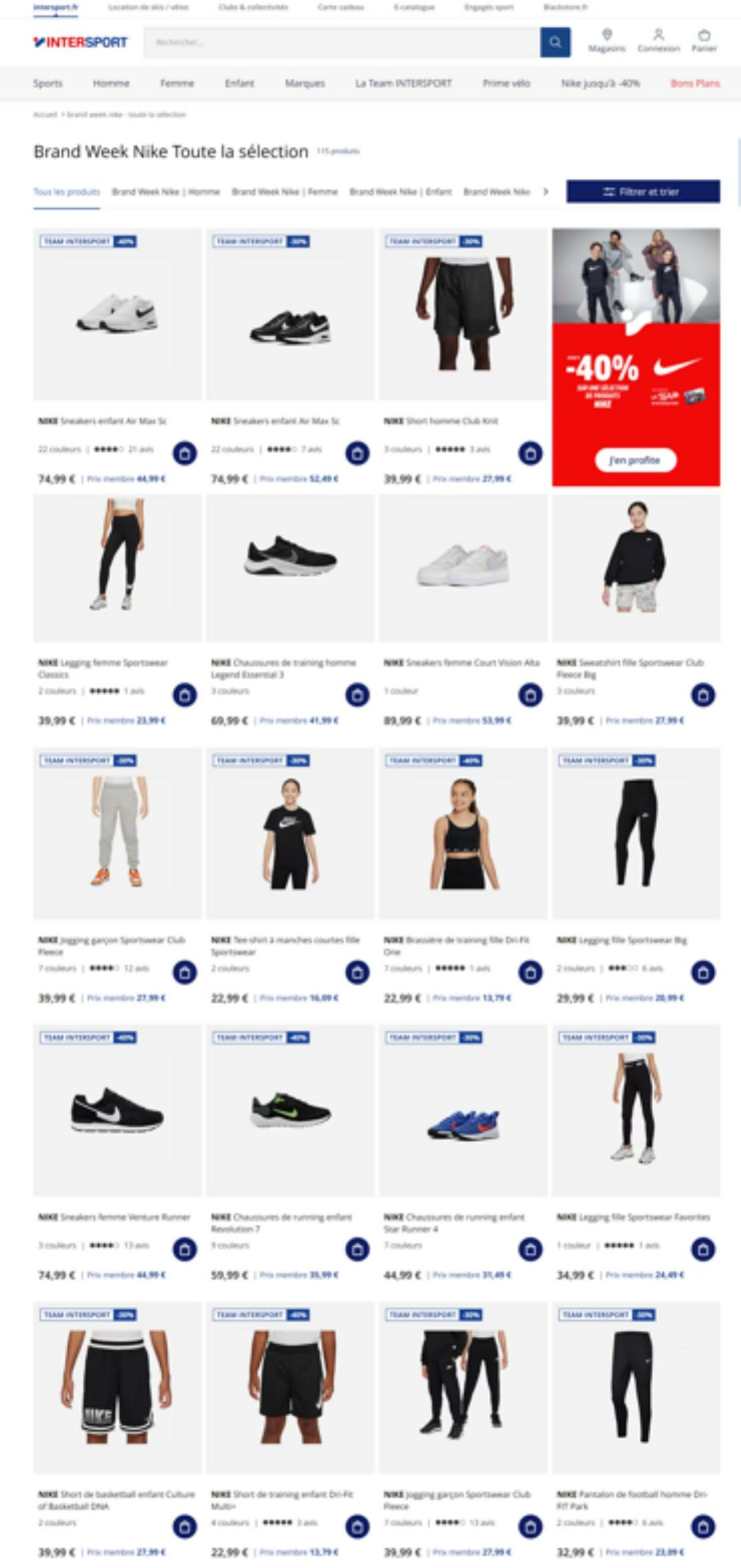 Go Sport Catalogues promotionnels