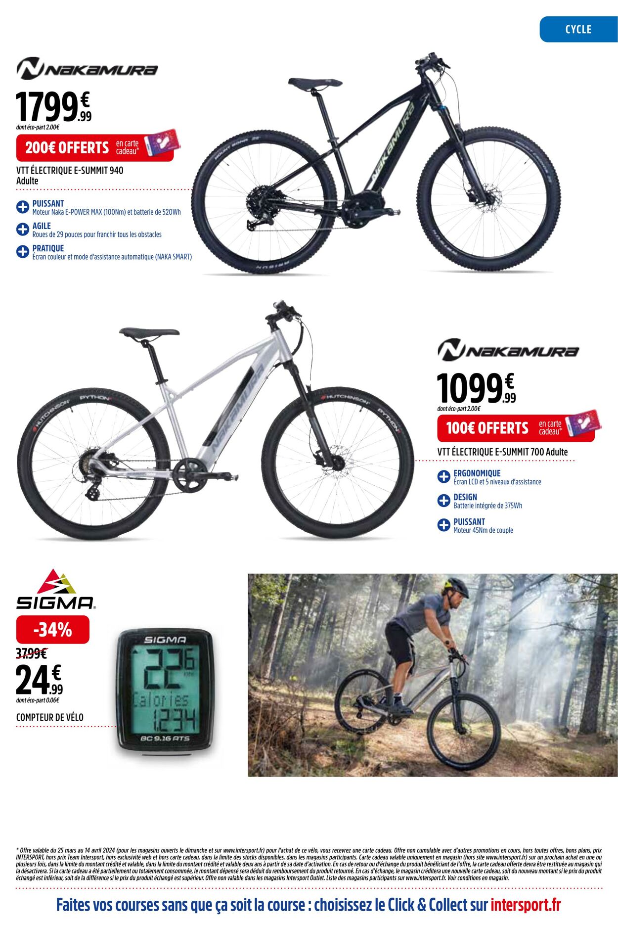 Catalogue Intersport 25.03.2024 - 14.04.2024