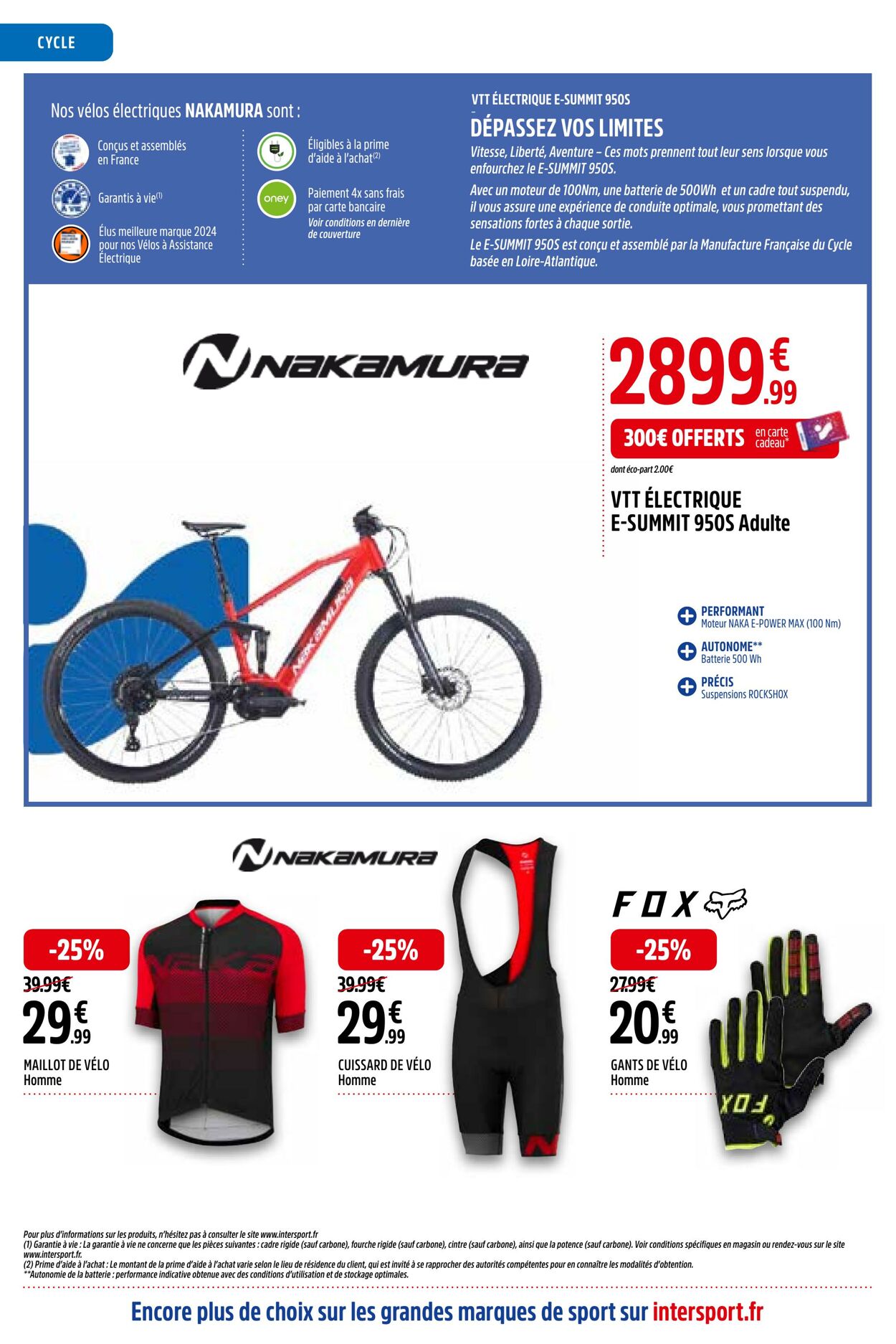 Catalogue Intersport 25.03.2024 - 14.04.2024