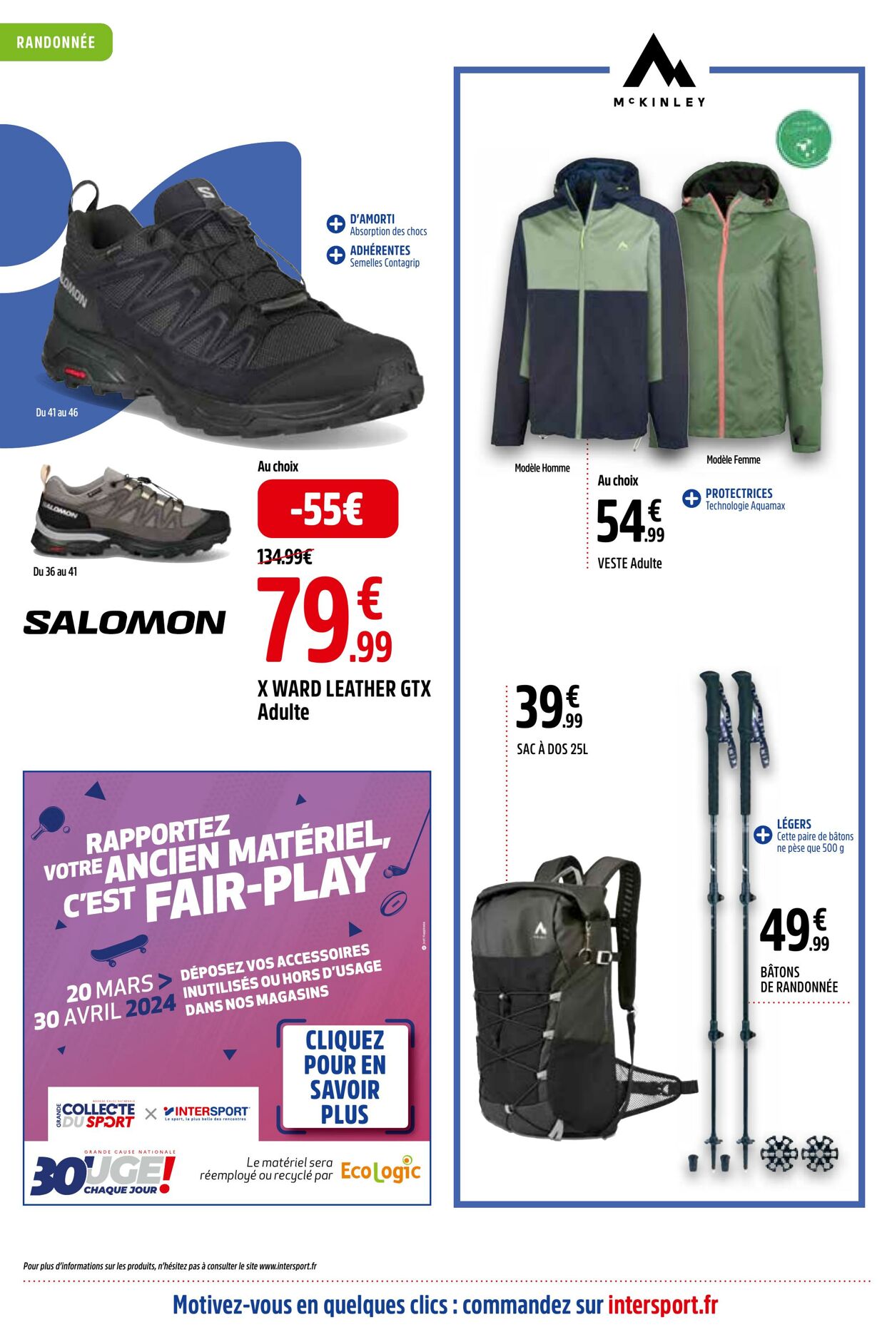 Catalogue Intersport 25.03.2024 - 14.04.2024