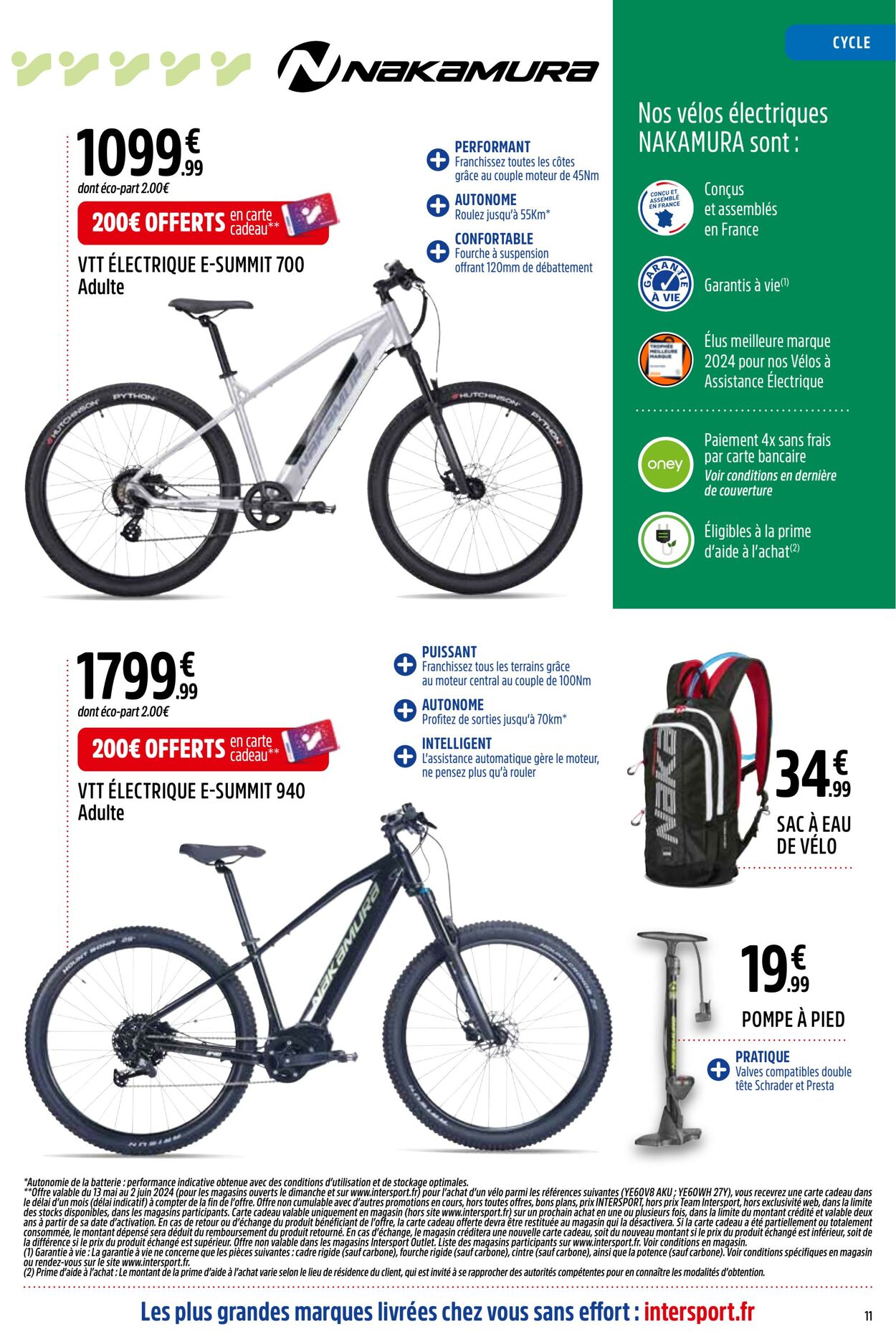 Catalogue Intersport 13.05.2024 - 02.06.2024