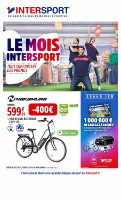 Catalogue Intersport 26.09.2022-08.10.2022