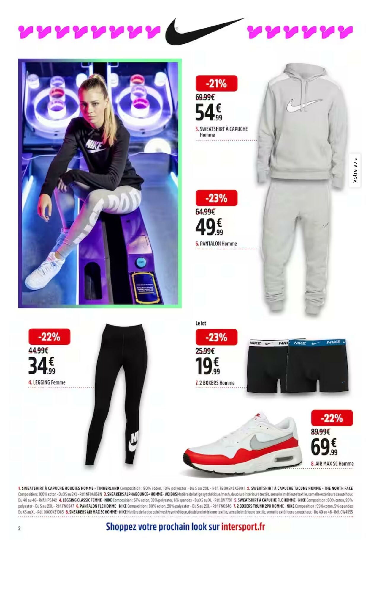 Catalogue Intersport 18.09.2023 - 01.10.2023