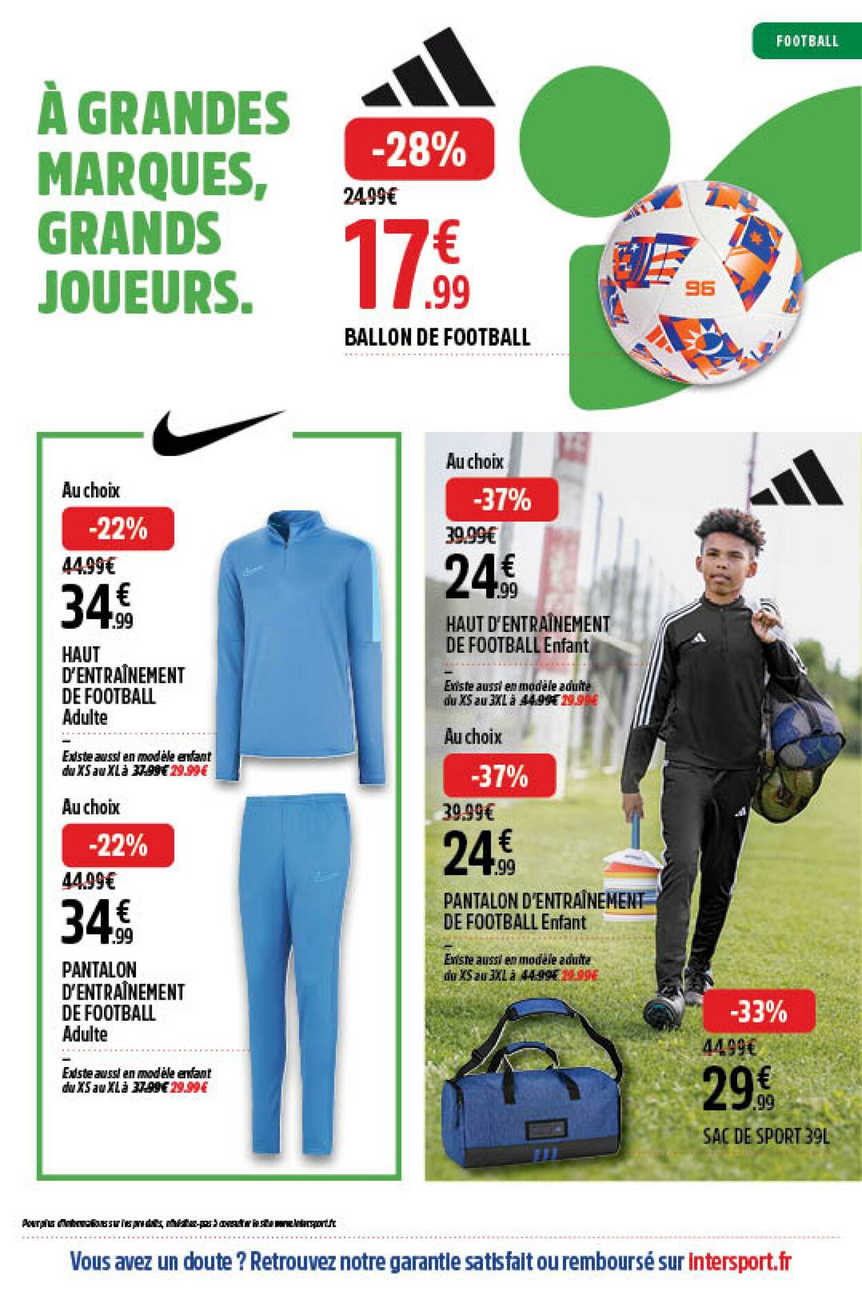 Catalogue Intersport 19.08.2024 - 15.09.2024