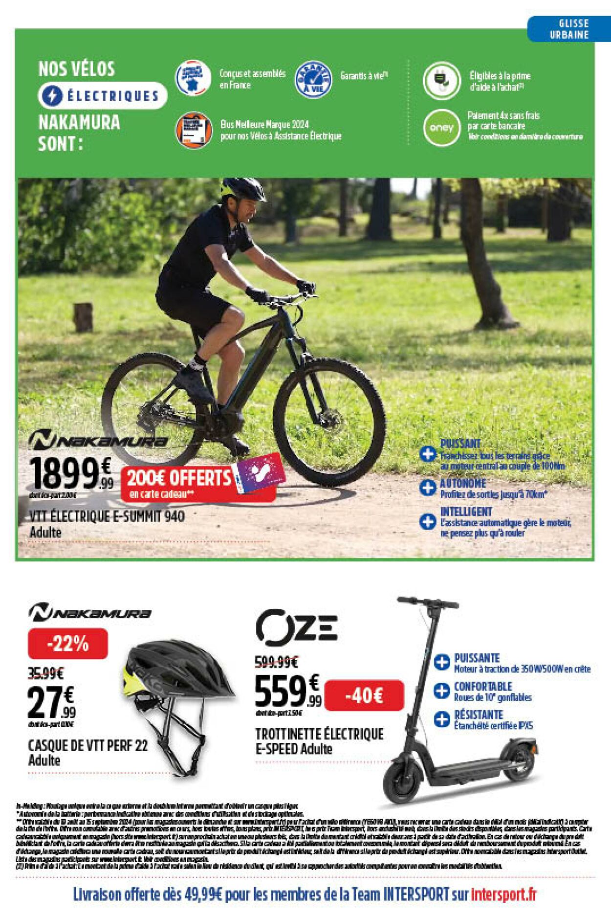 Catalogue Intersport 19.08.2024 - 15.09.2024