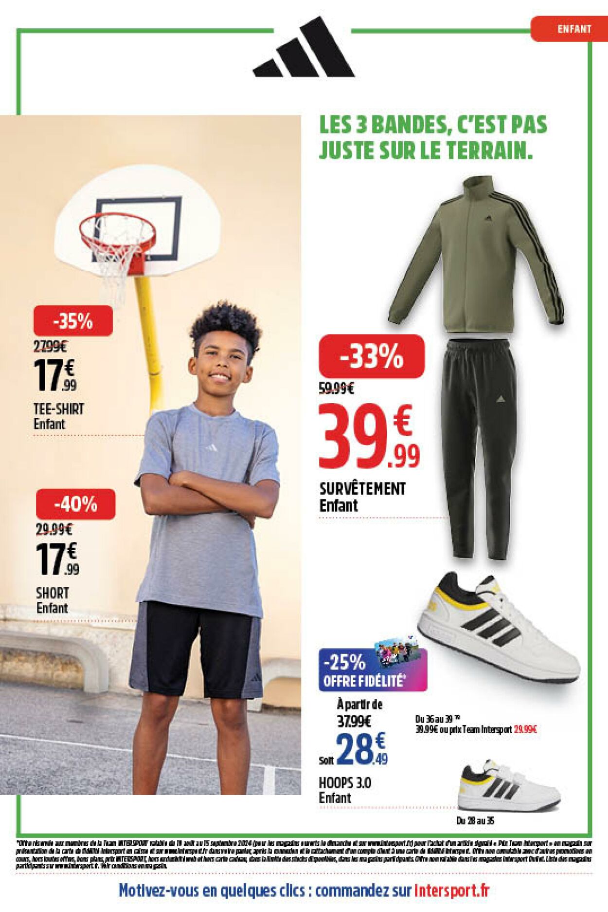 Catalogue Intersport 19.08.2024 - 15.09.2024