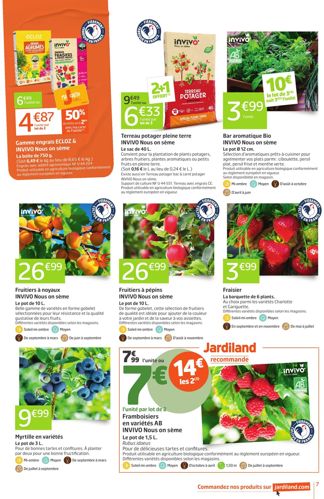 Catalogue Jardiland 30.09.2025 - 12.10.2025