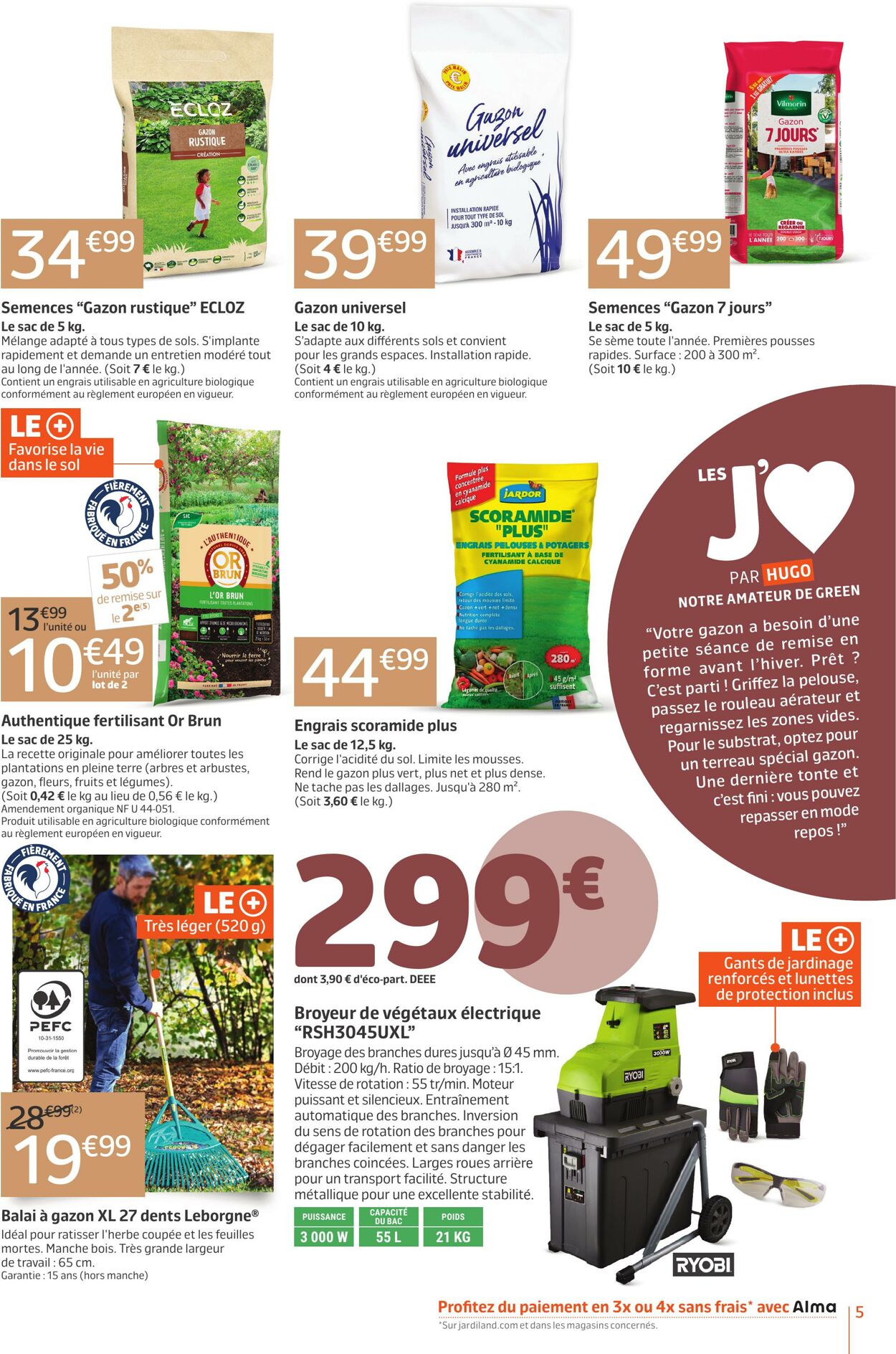 Catalogue Jardiland 30.09.2025 - 12.10.2025