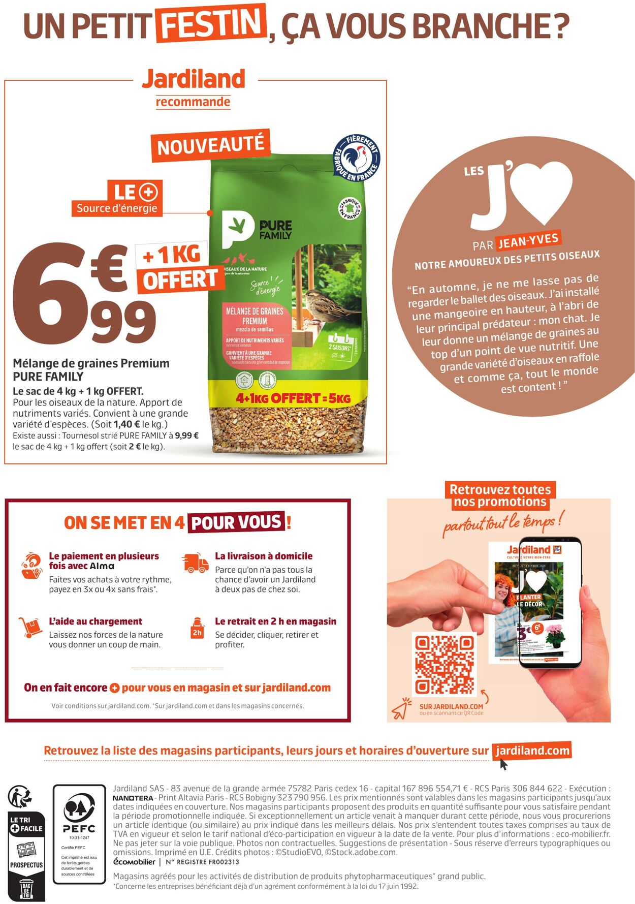 Catalogue Jardiland 30.09.2025 - 12.10.2025