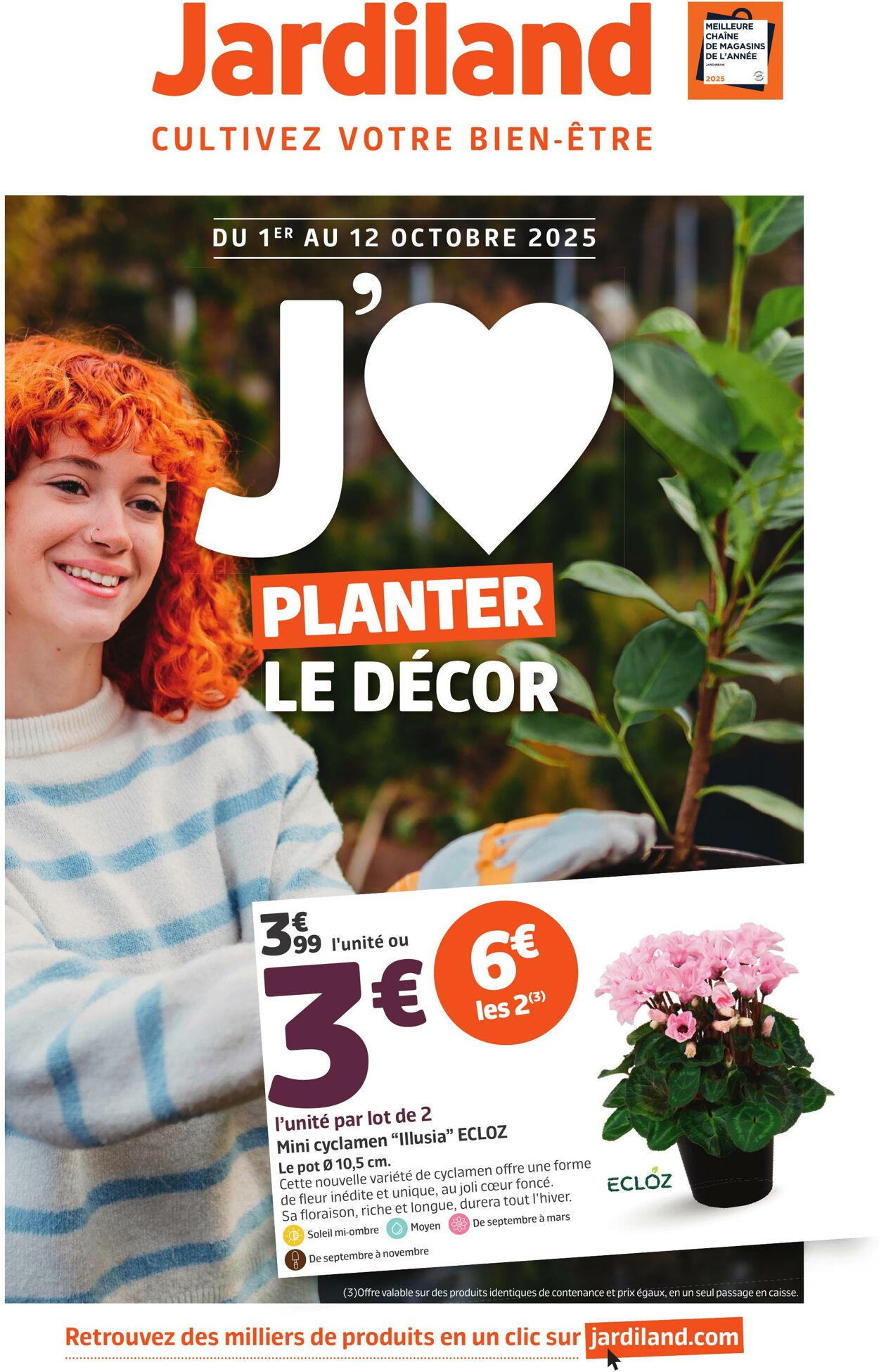 Catalogue Jardiland 30.09.2025 - 12.10.2025