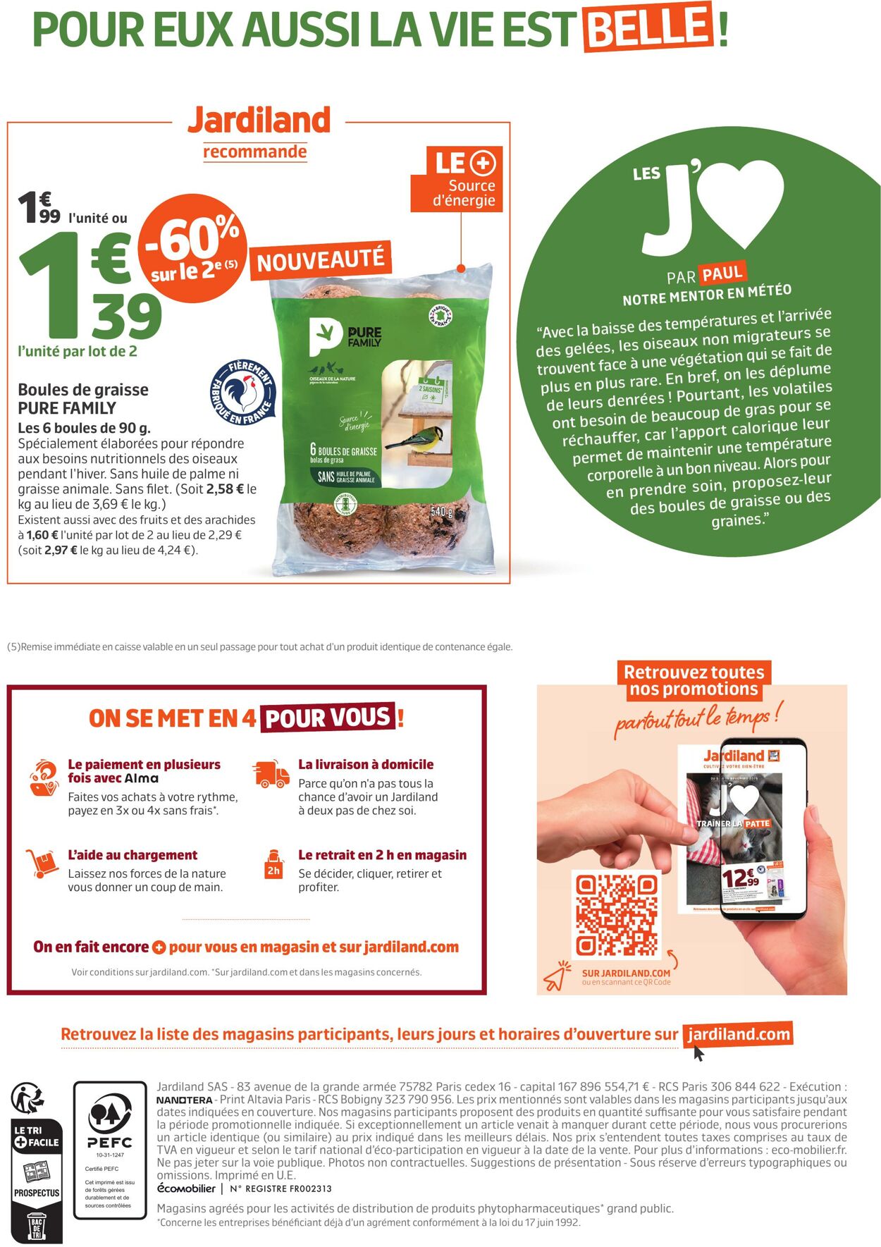 Catalogue Jardiland 04.11.2025 - 16.11.2025