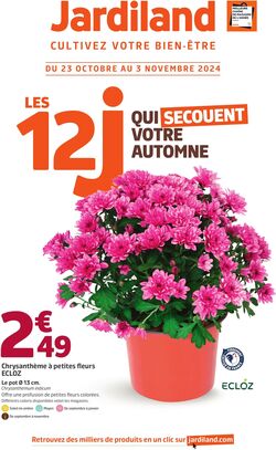 Catalogue Jardiland 22.10.2024 - 03.11.2024