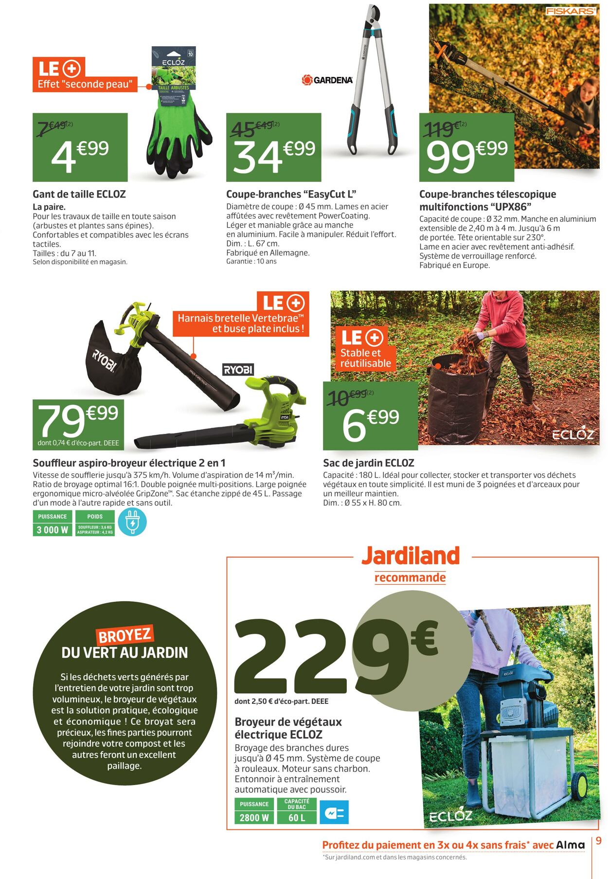 Catalogue Jardiland 21.10.2025 - 02.11.2025