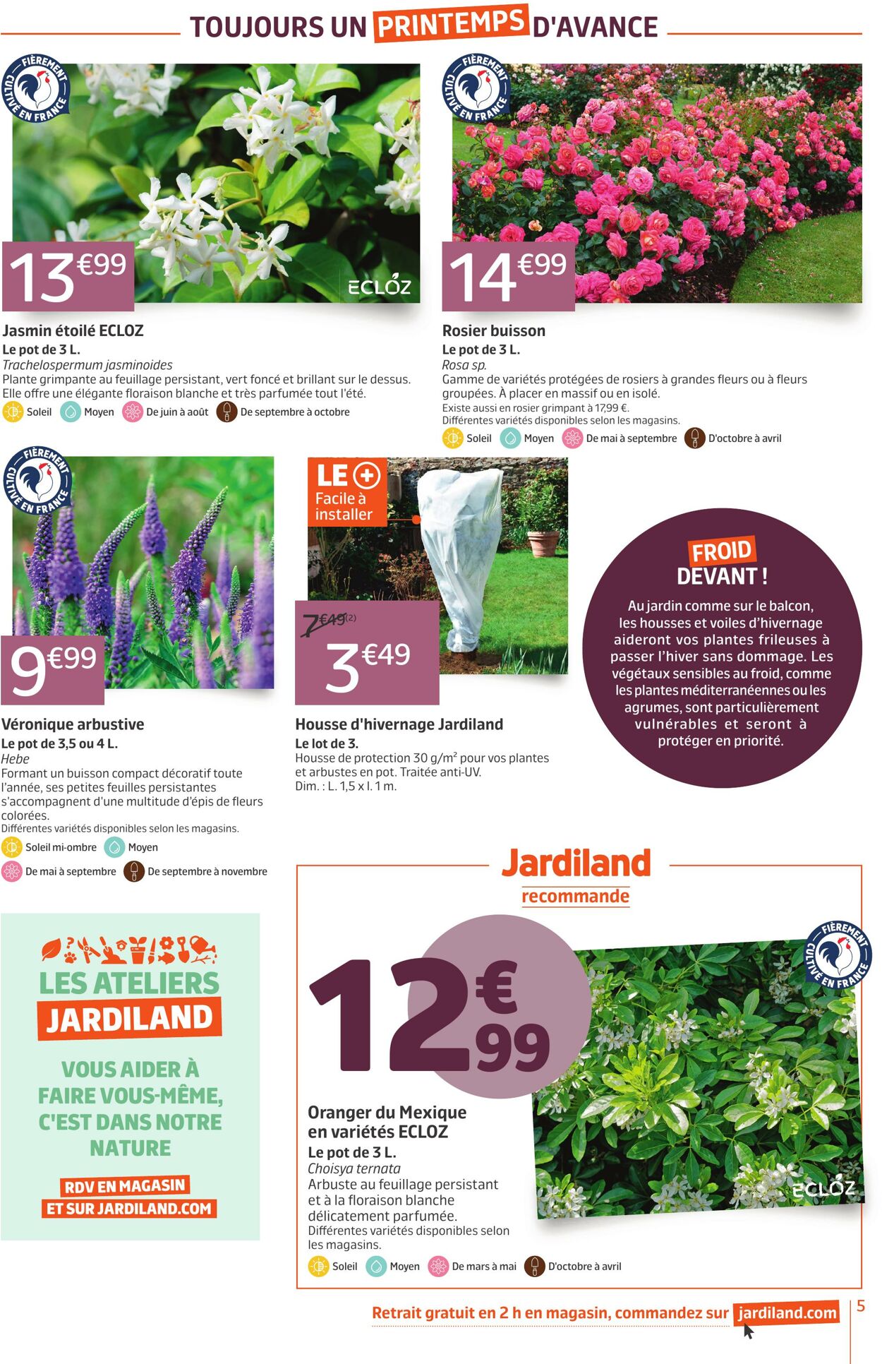 Catalogue Jardiland 21.10.2025 - 02.11.2025